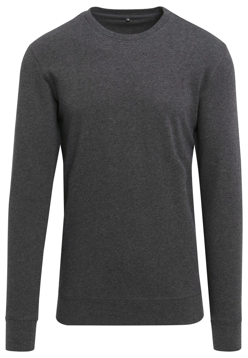 Build Your Brand, Light Sweatshirt BY010, charcoal
