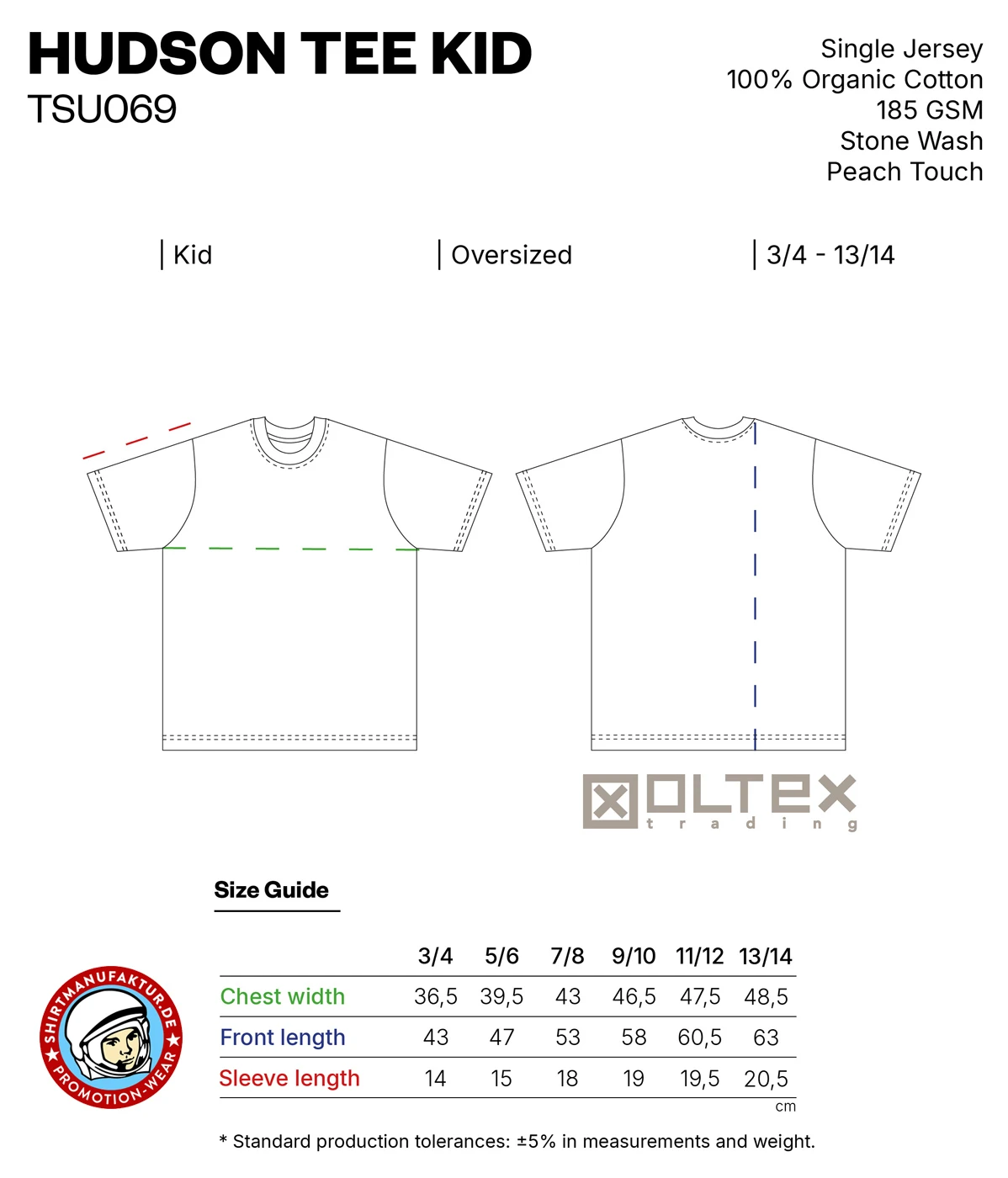 Oltex Hudson Kids Tee