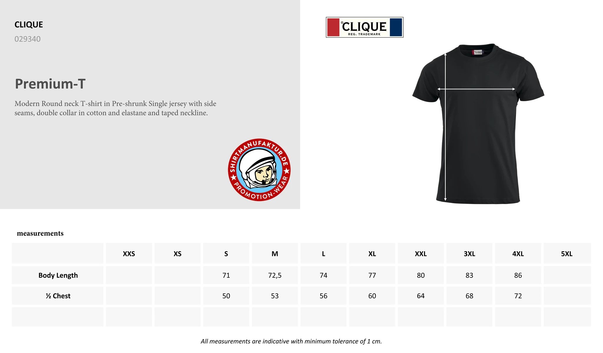Clique Premium T