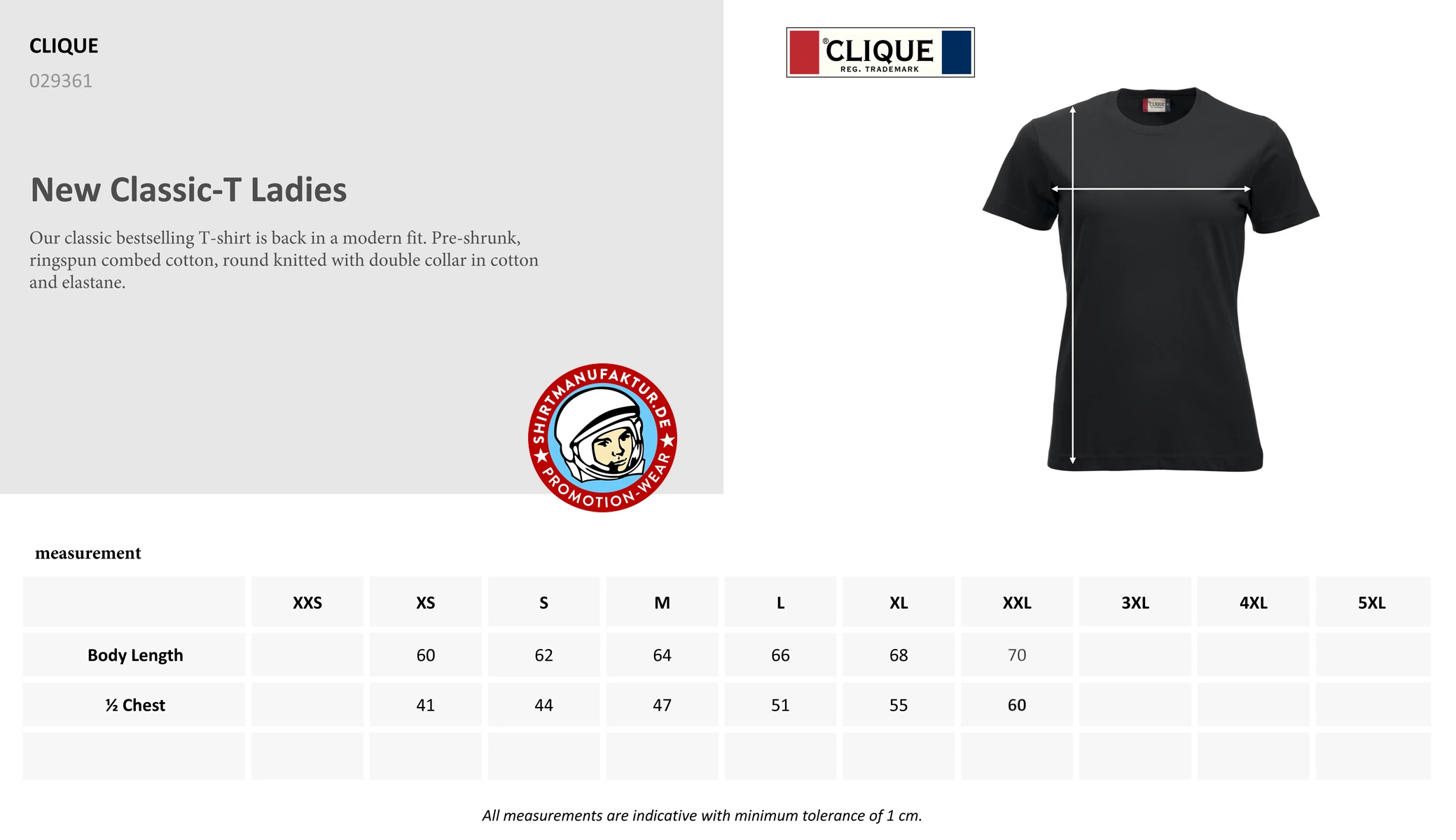 Clique Womens New Classic-T