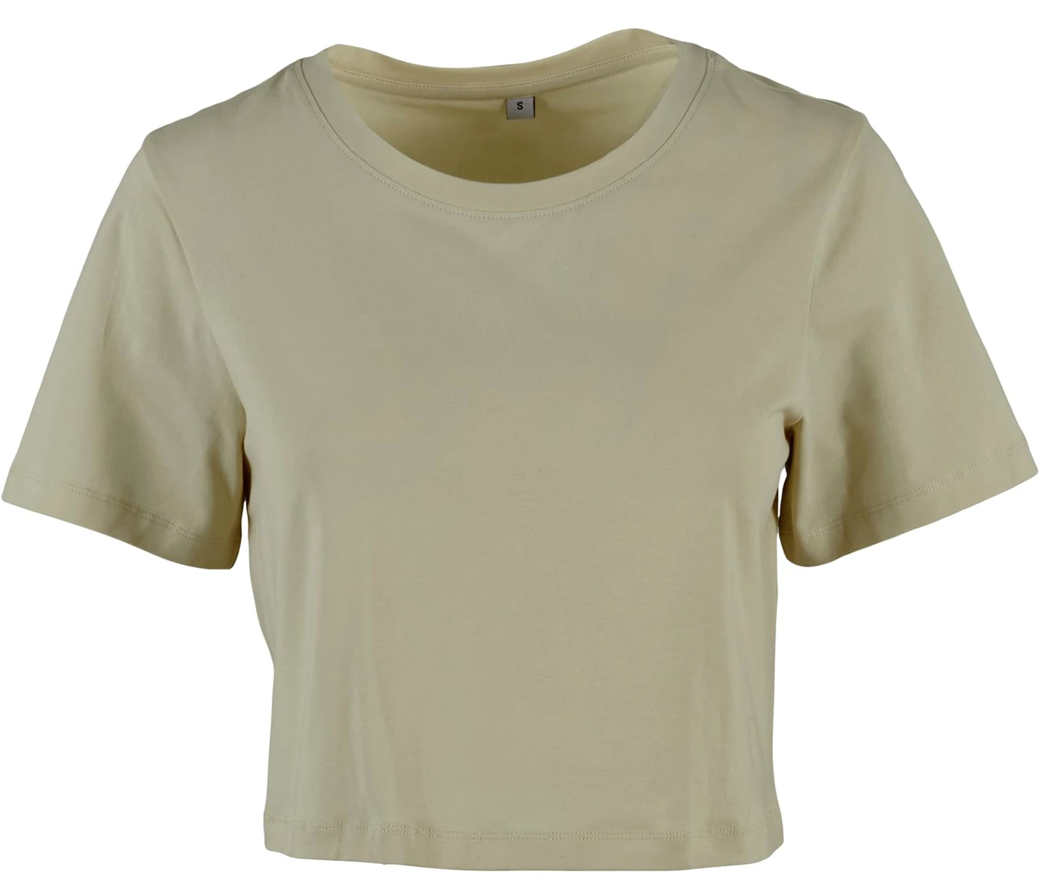 Build Your Brand Ladies Cropped Tee