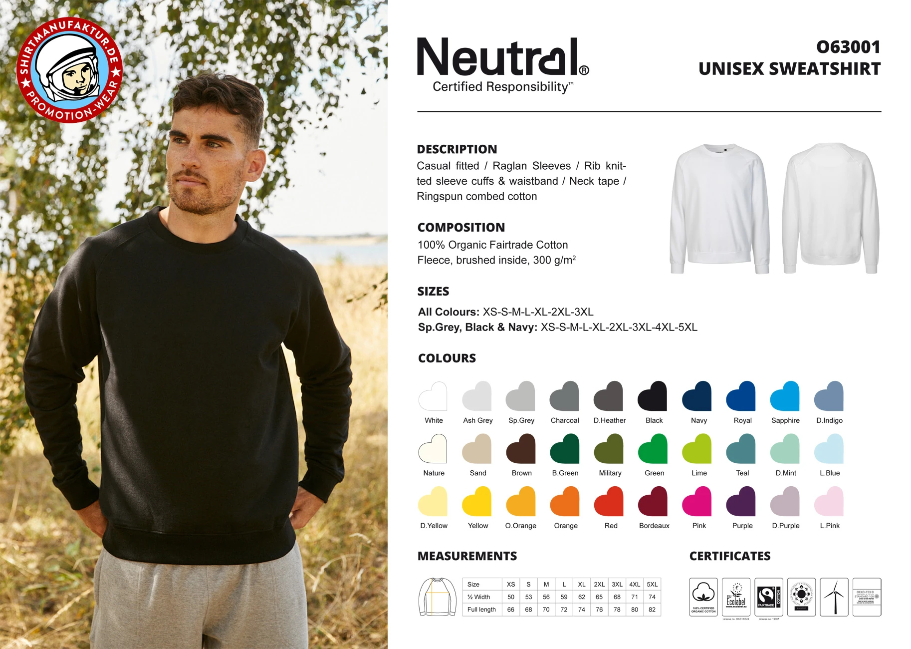 Neutral Unisex Sweatshirt