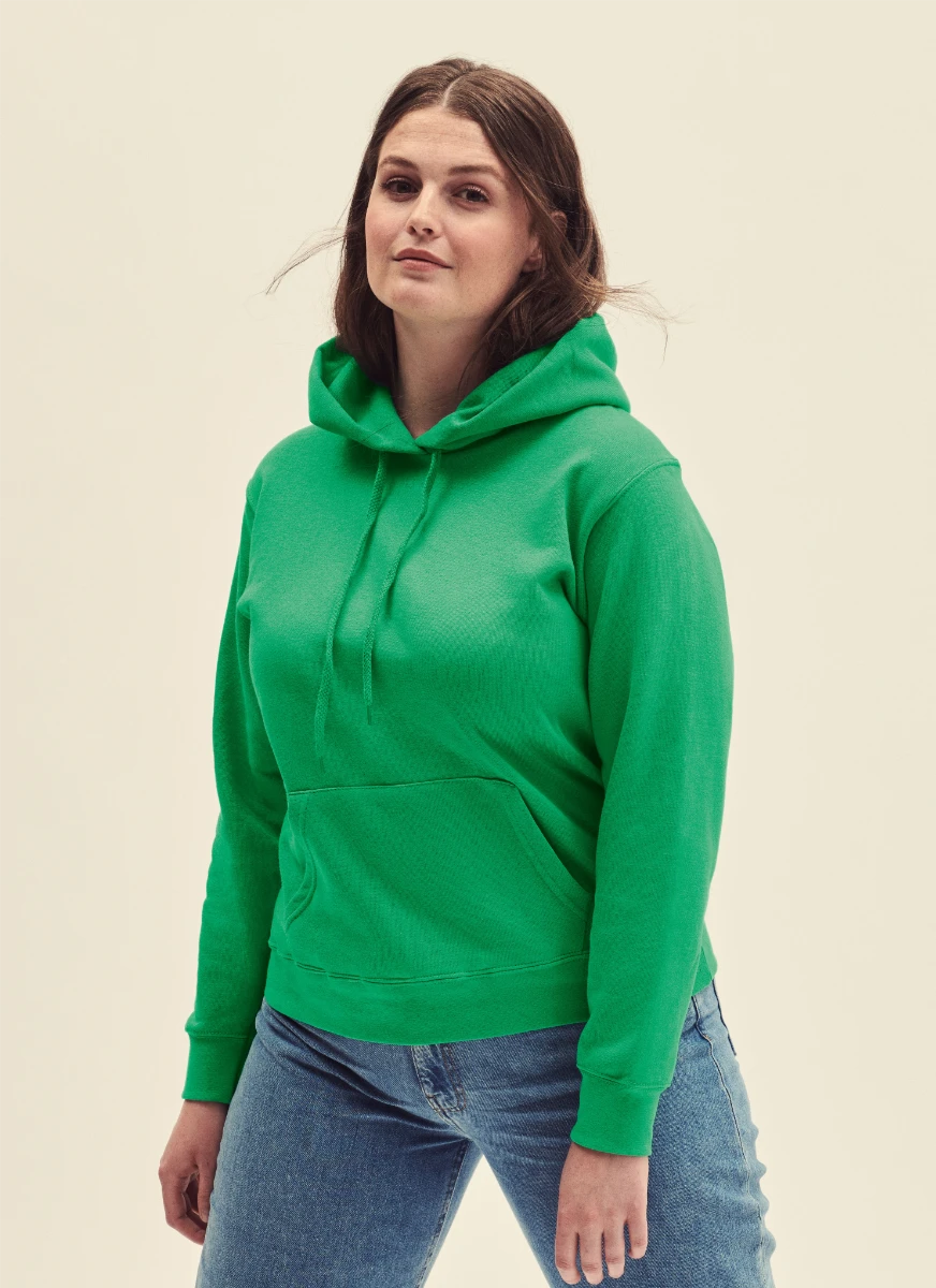 Fruit of the Loom Ladies Classic Hooded Sweat 