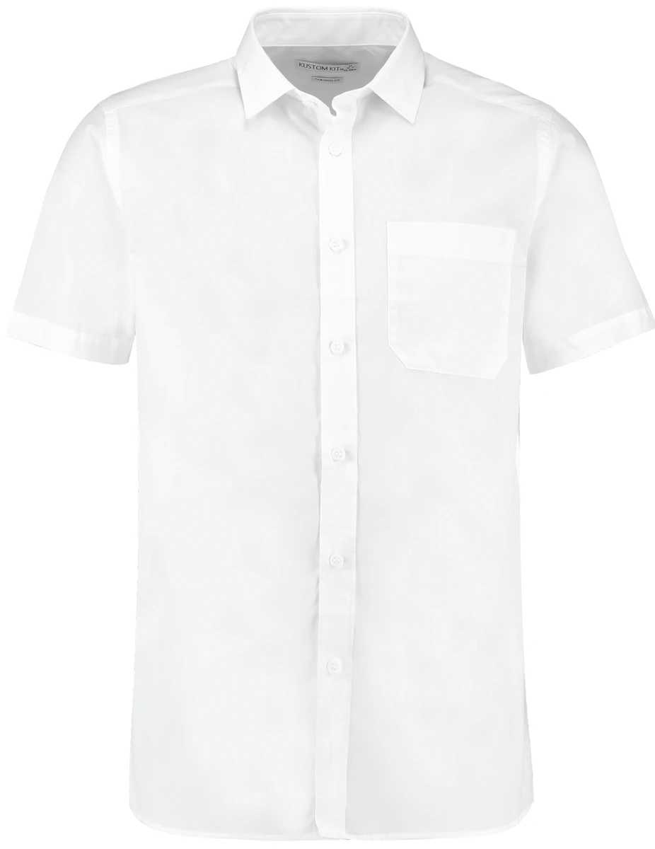 Kustom Kit Poplin Shirt