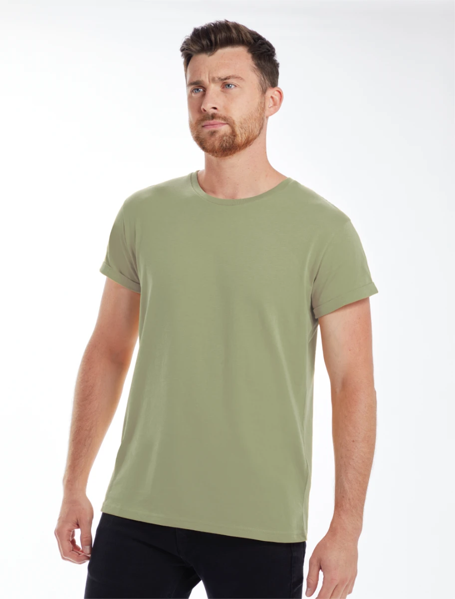 Mantis Mens Roll Sleeve T