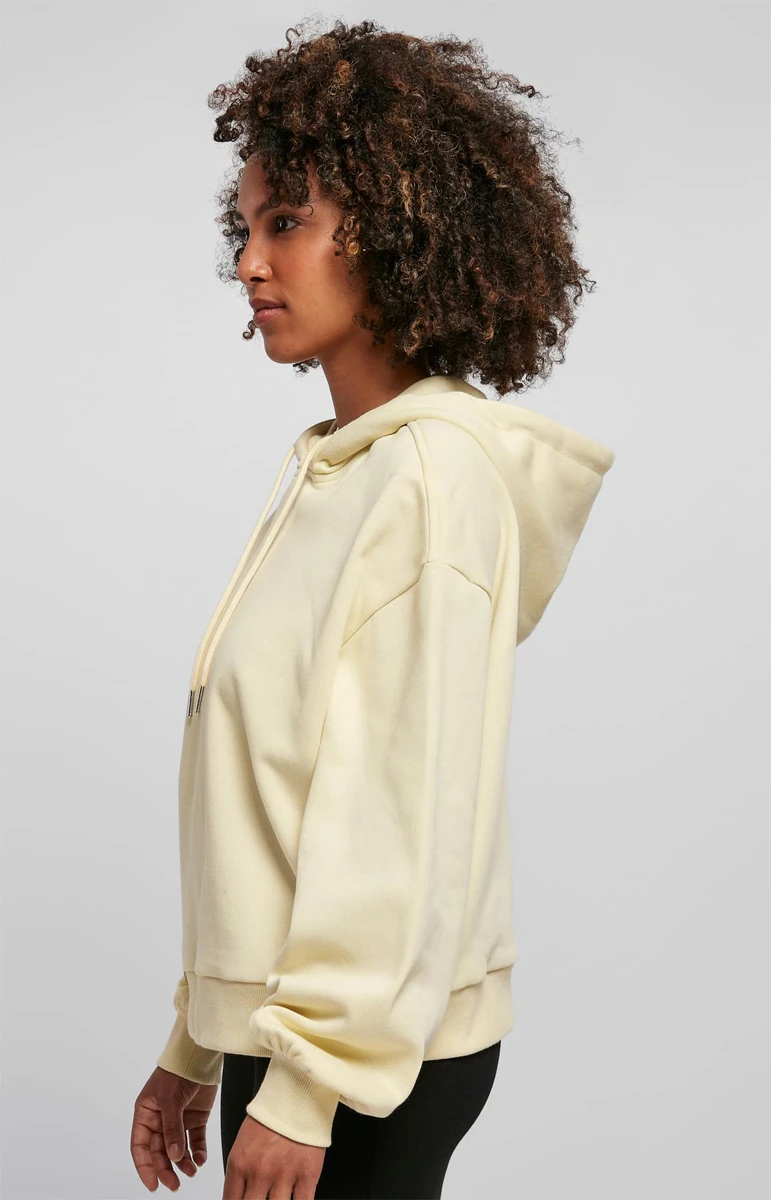 Build Your Brand Ladies Organic Oversized Hoodie