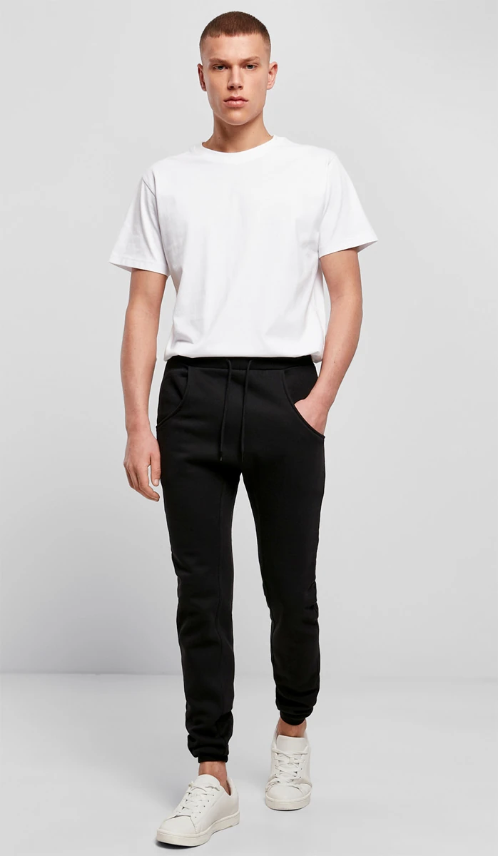 Build Your Brand Heavy Deep Crotch Sweatpants