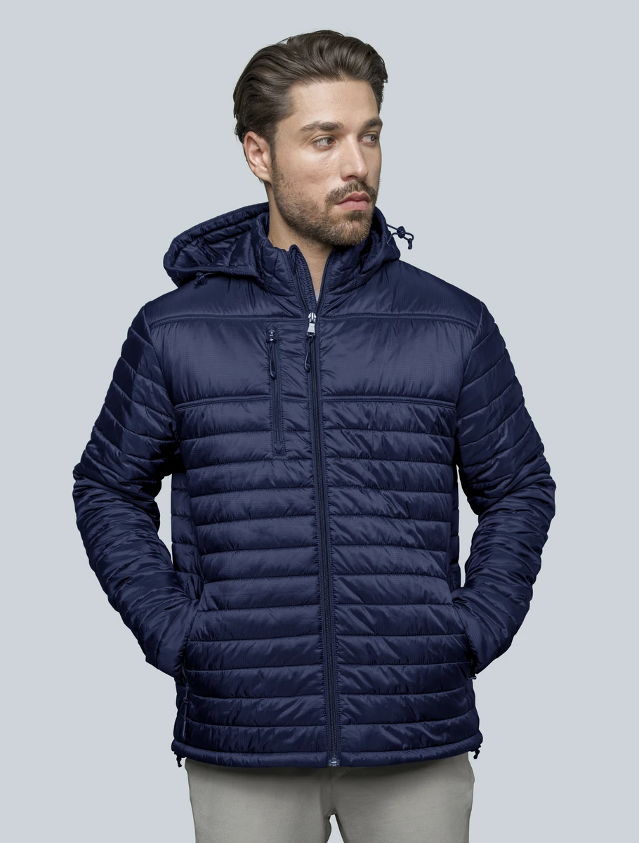 HRM Mens Premium Quilted Jacket