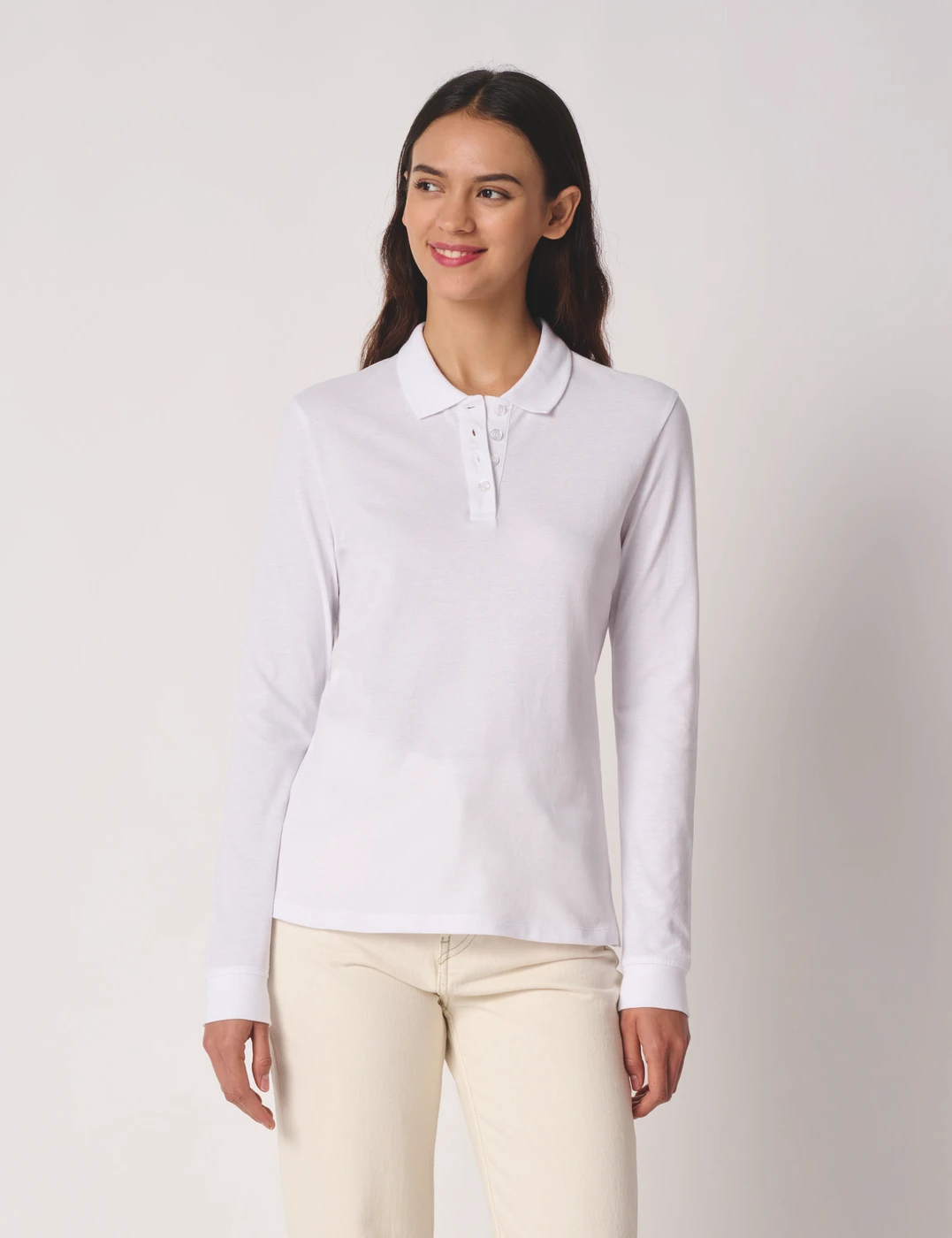 Ideal Basic Ladies Longsleeve Piqué 180 Polo