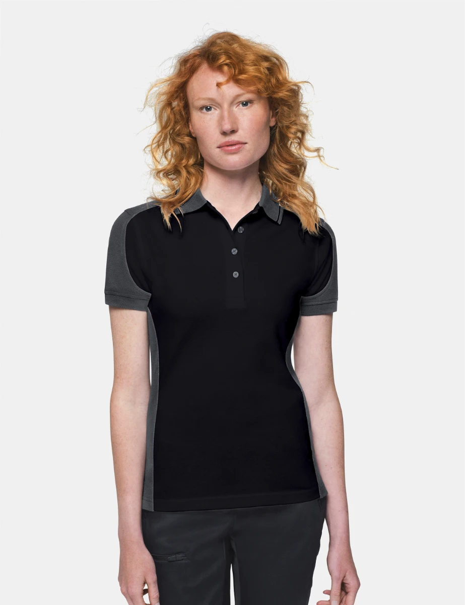 Hakro Ladies Poloshirt Contrast Mikralinar Hakro Ladies Poloshirt Contrast Mikralinar