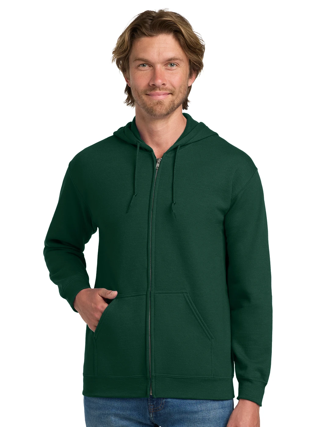 Gildan Heavy Blend Full Zip Hooded Sweatshirt