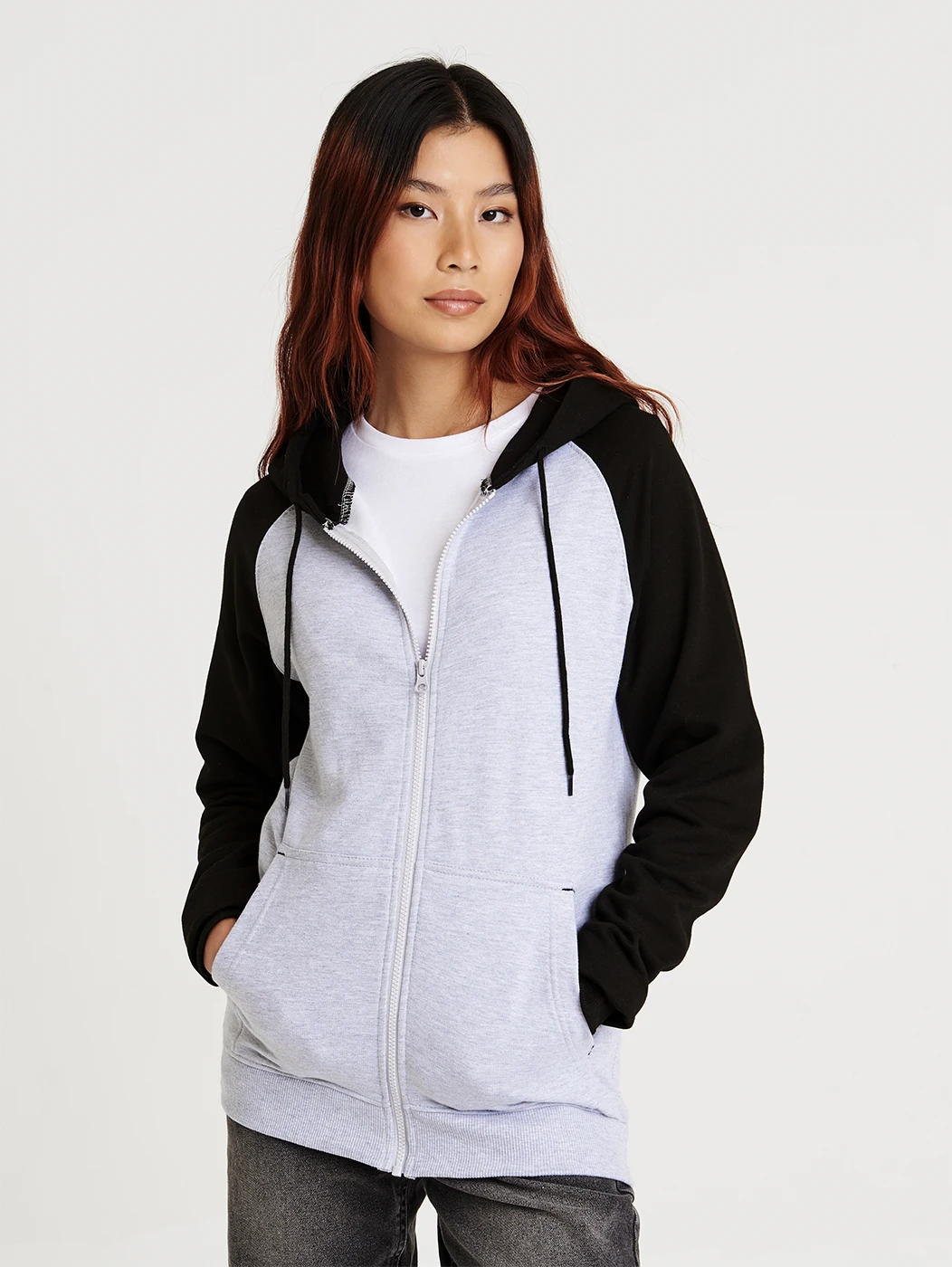 Just Hoods Baseball Zoodie