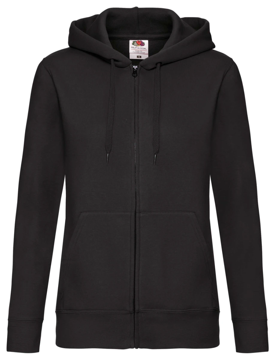 Fruit of the Loom Ladies Premium Hooded Sweat Jacket