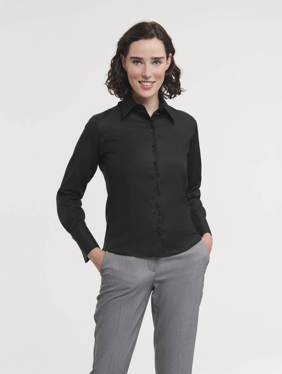 Russell Ladies Ultimate Non-Iron Blouse