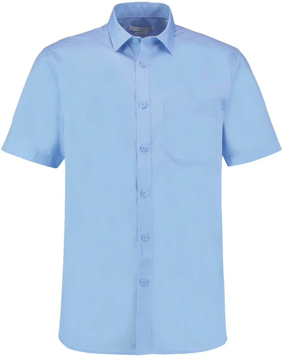 Kustom Kit Poplin Shirt