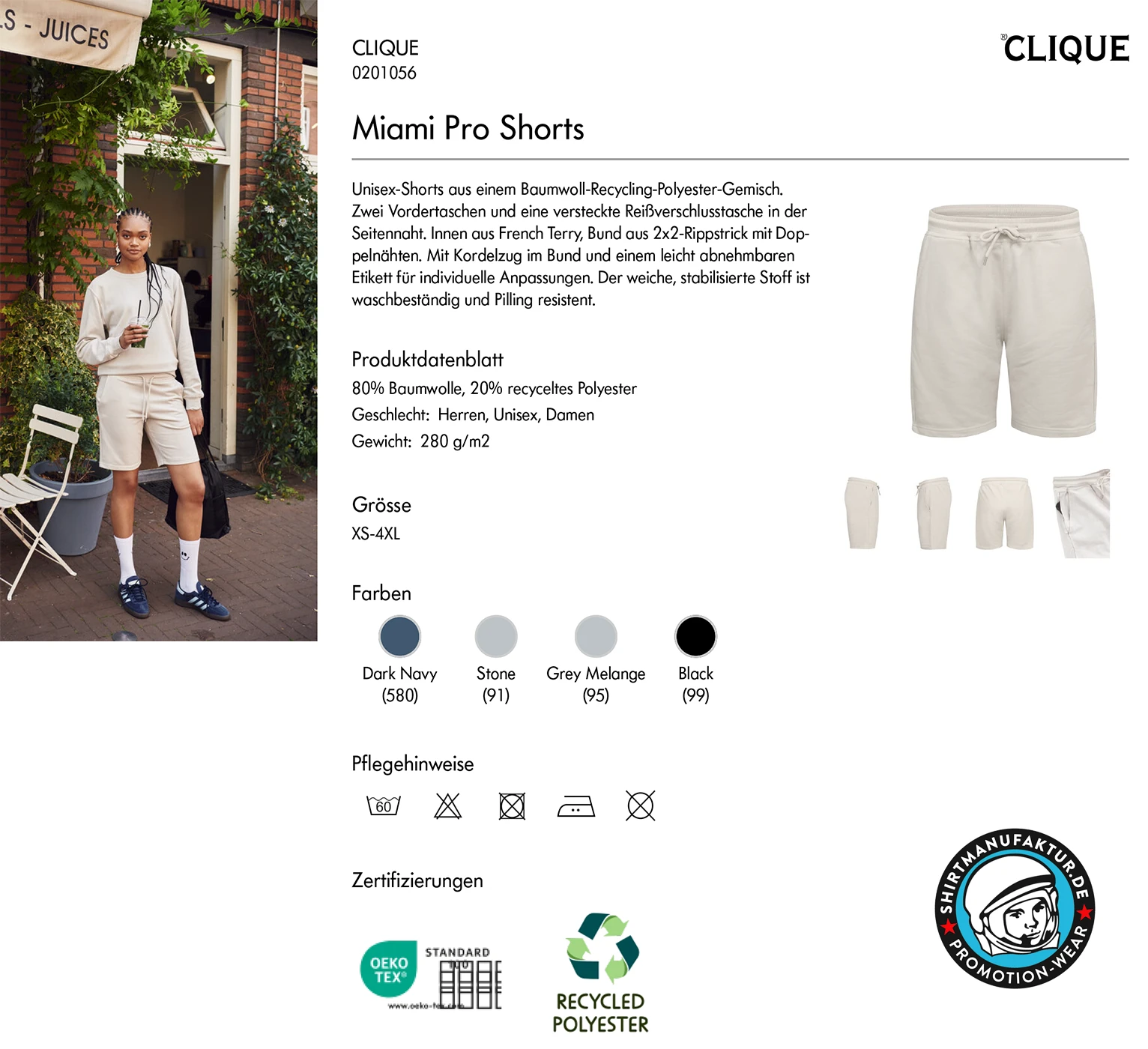 Clique Miami Pro Shorts