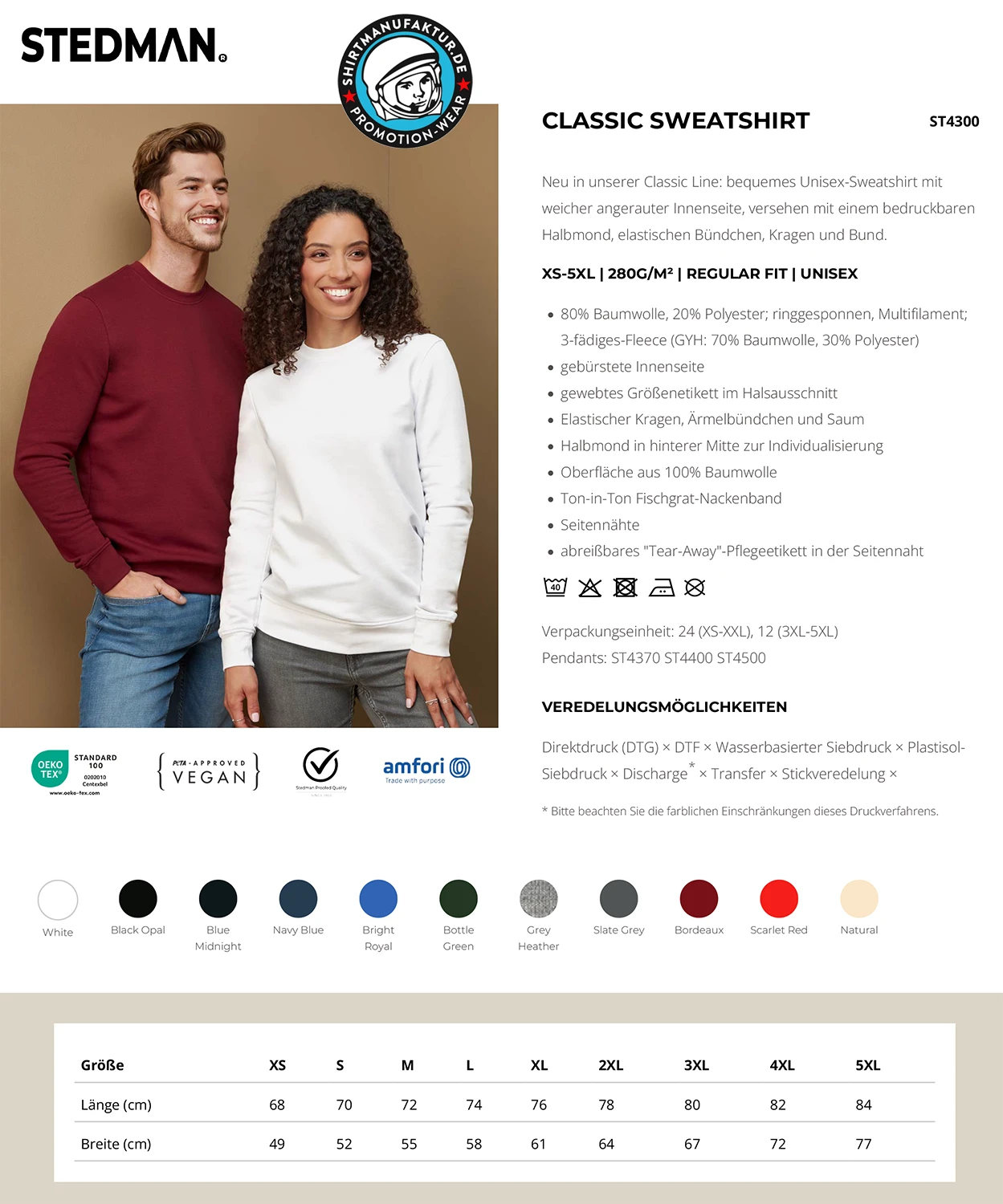 Stedman Classic Sweatshirt