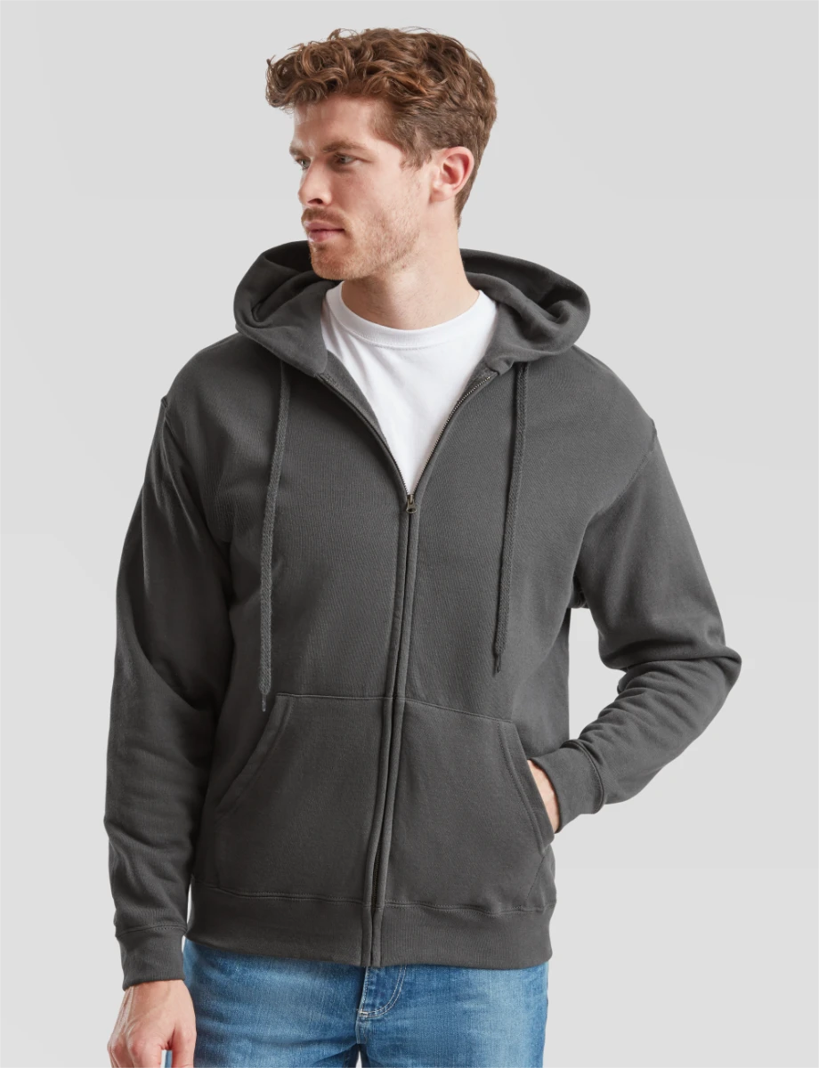 Fruit of the Loom Classic Hooded Sweat Jacket