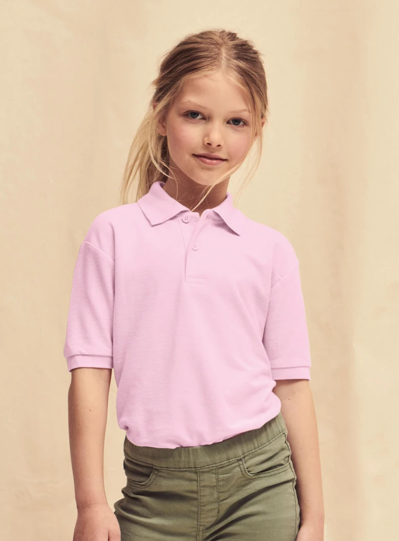 Fruit of the Loom Kids 65/35 Polo