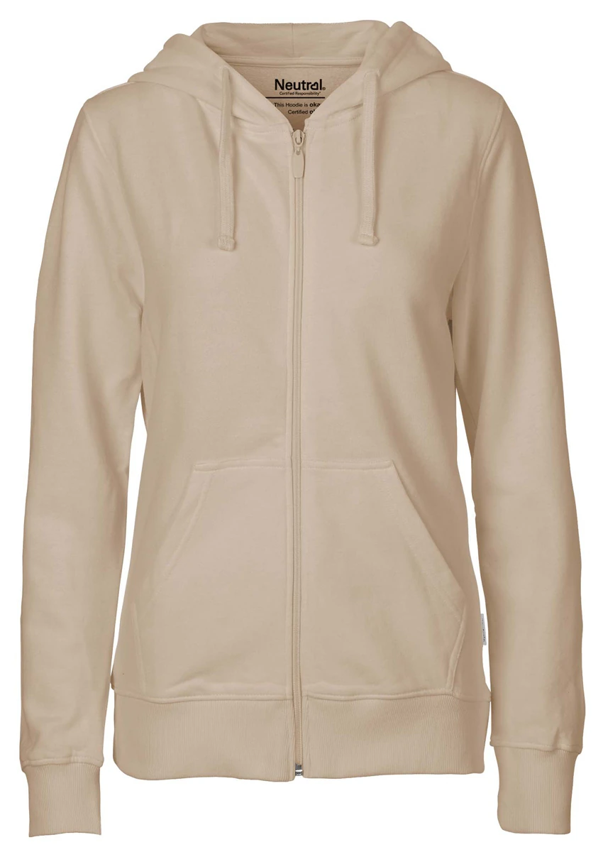 Neutral Ladies Zip Hoodie Neutral Ladies Zip Hoodie