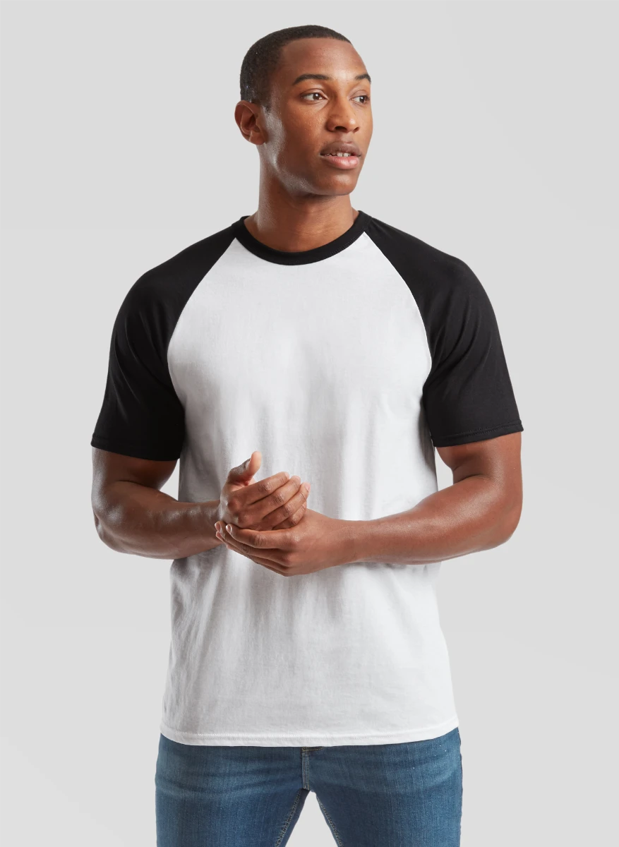 Fruit of the Loom Valueweight Short Sleeve Baseball T