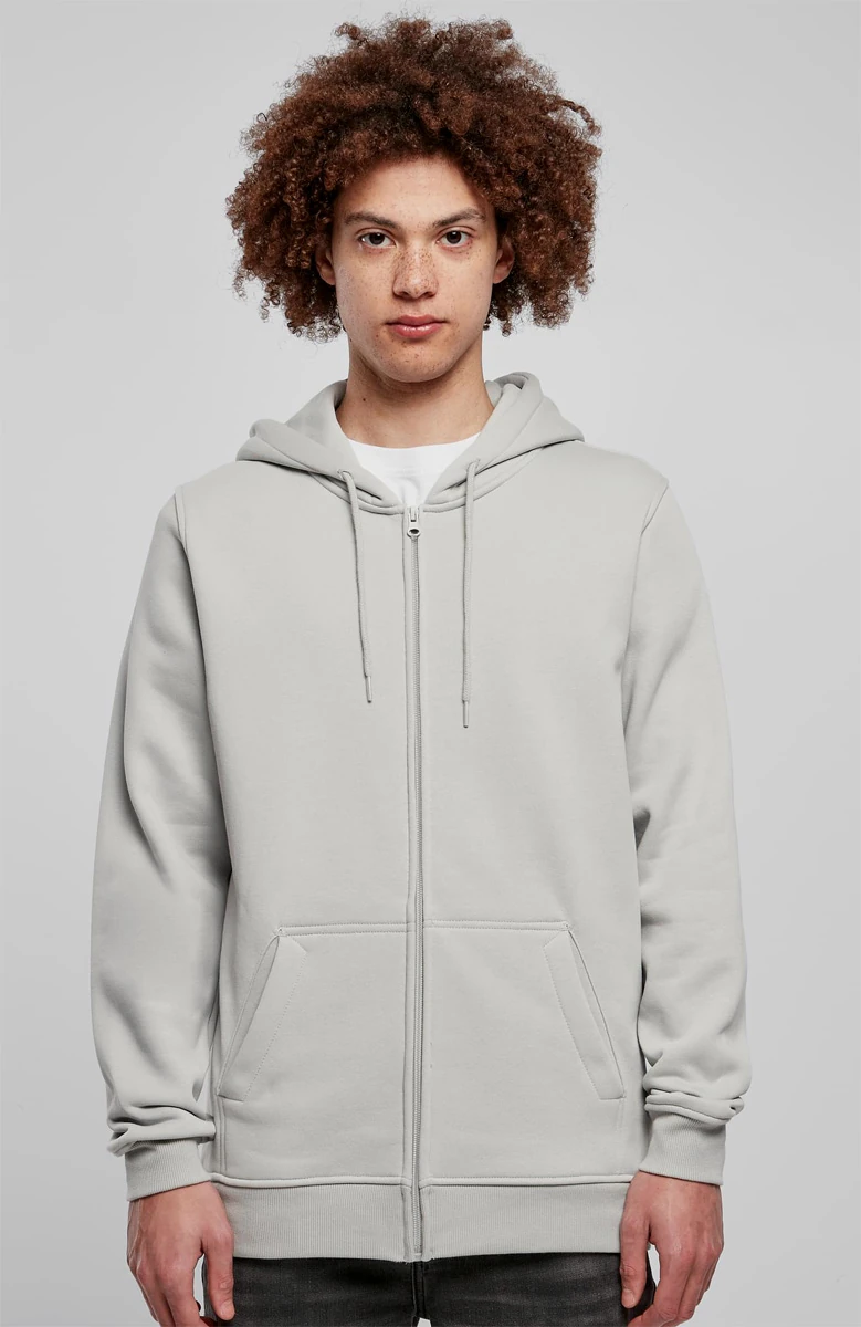 Build Your Brand Heavy Zip Hoody