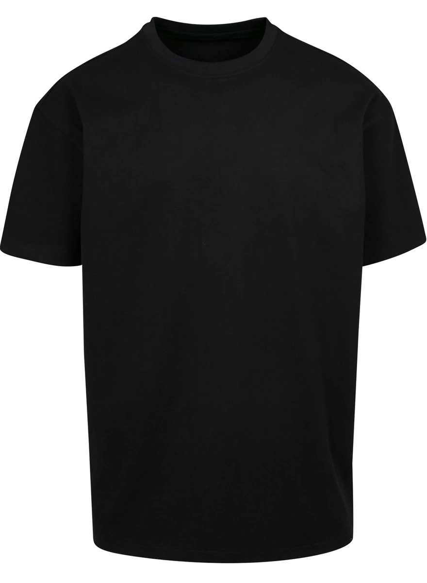 Build Your Brand, Heavy Oversize T-Shirt BY102, black