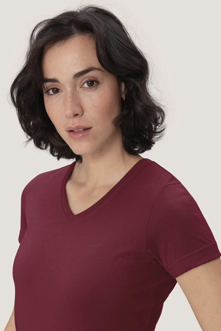 Hakro Ladies V-Shirt Mikralinar