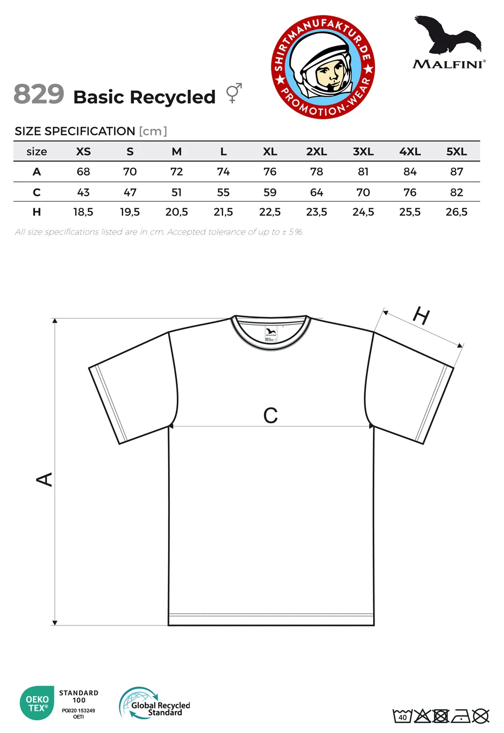 Malfini Basic Recycled