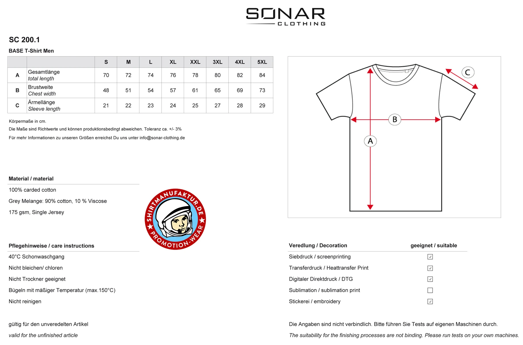 Sonar Base T-Shirt
