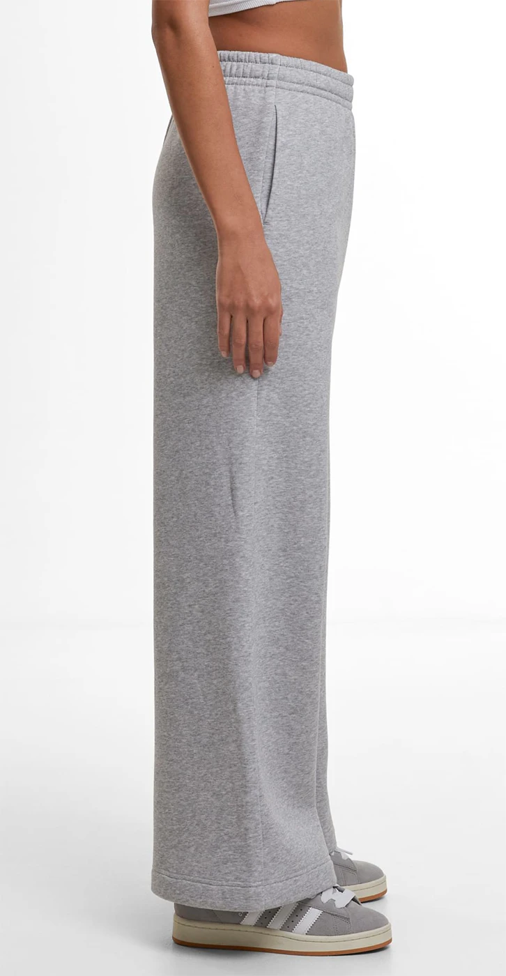 Build Your Brand Ladies Wideleg Sweatpants