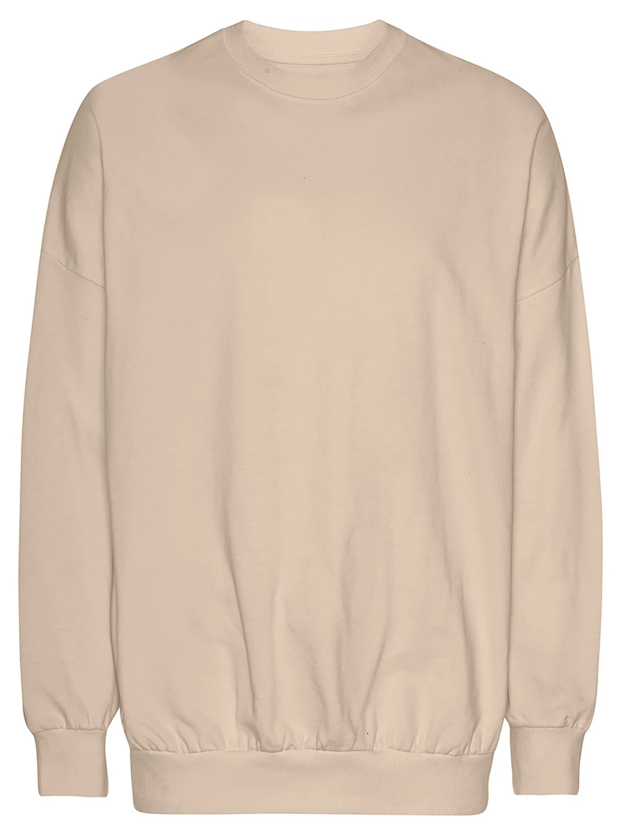 Neutral Oversized Tiger Cotton Sweatshirt