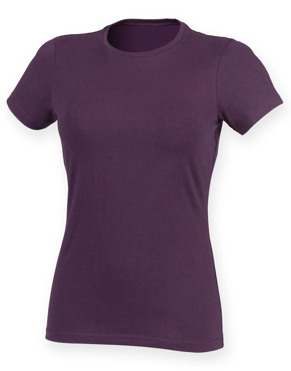 SkinniFit Womens Feel Good Stretch T
