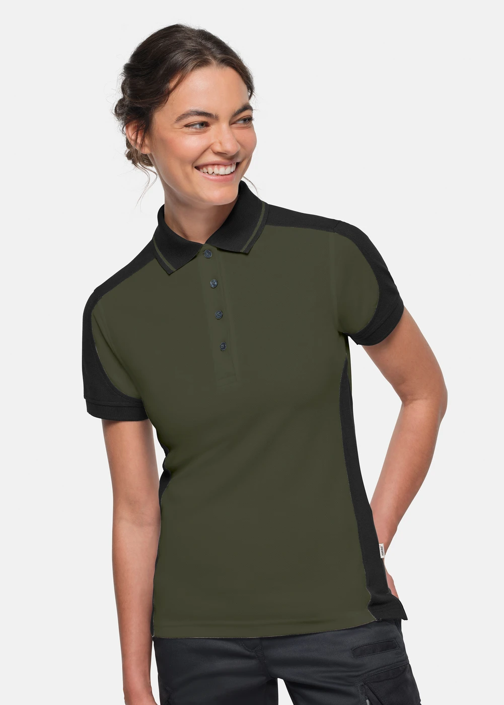 Hakro Ladies Polo Contrast Mikralinar Eco Hakro Ladies Polo Contrast Mikralinar Eco