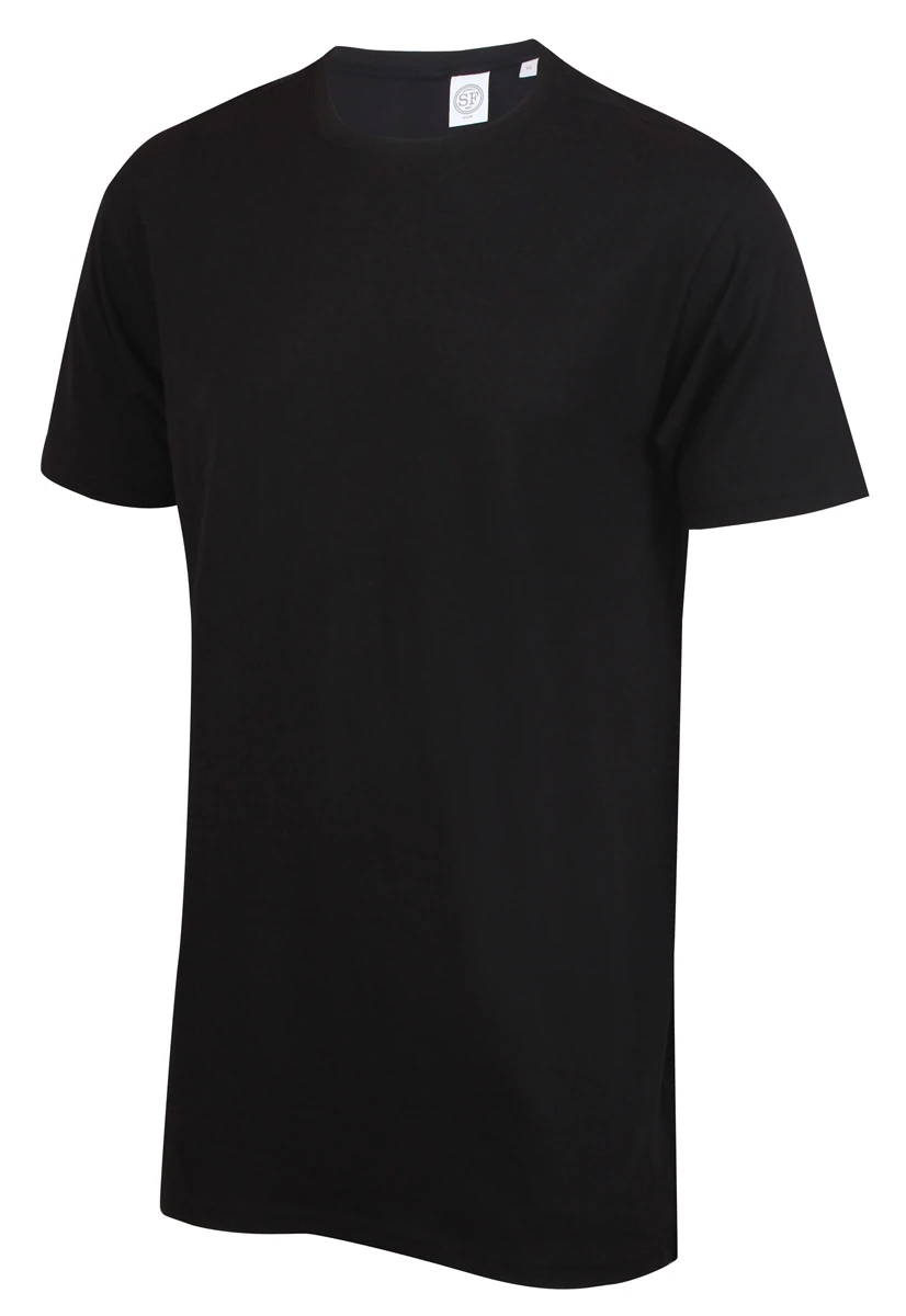 SkinniFit Longline T-Shirt with Dipped Hem