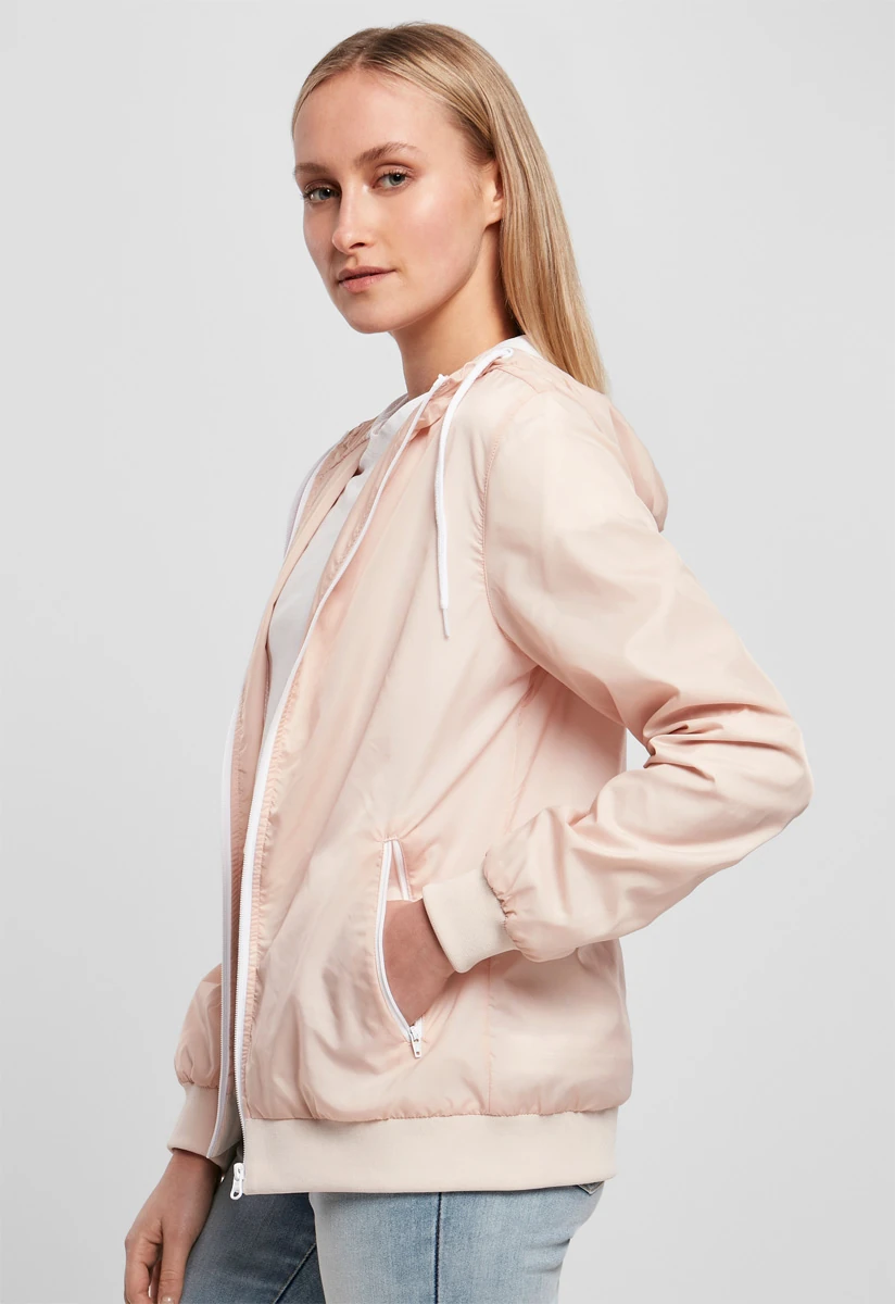 Build Your Brand Ladies Windrunner