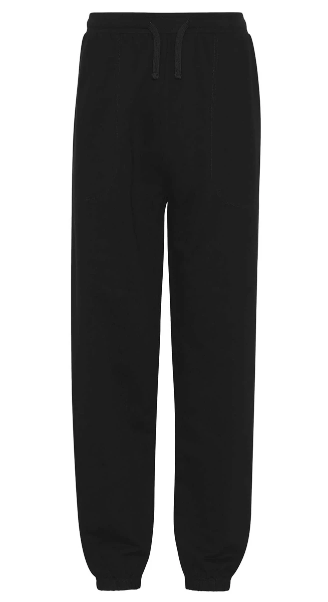 Neutral Unisex Sweatpants With Elastic Cuff