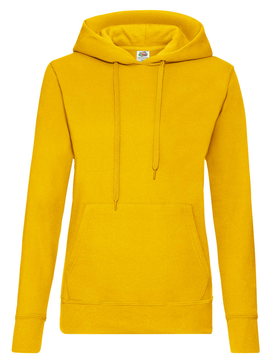 Fruit of the Loom Ladies Classic Hooded Sweat 