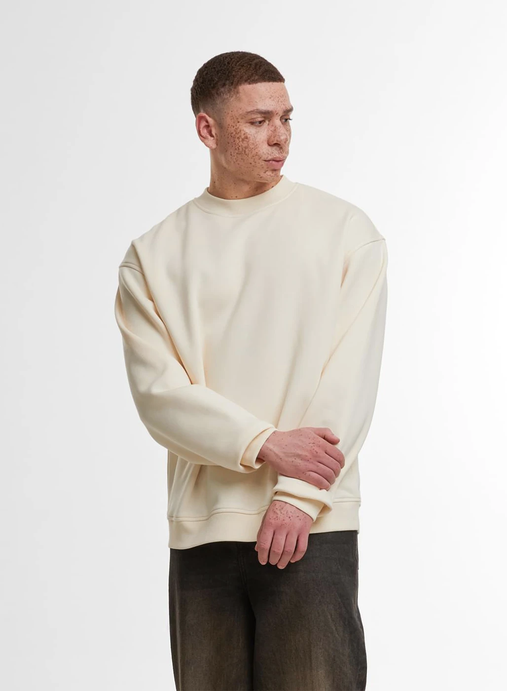 Build Your Brand Loose Fit Sweatshirt