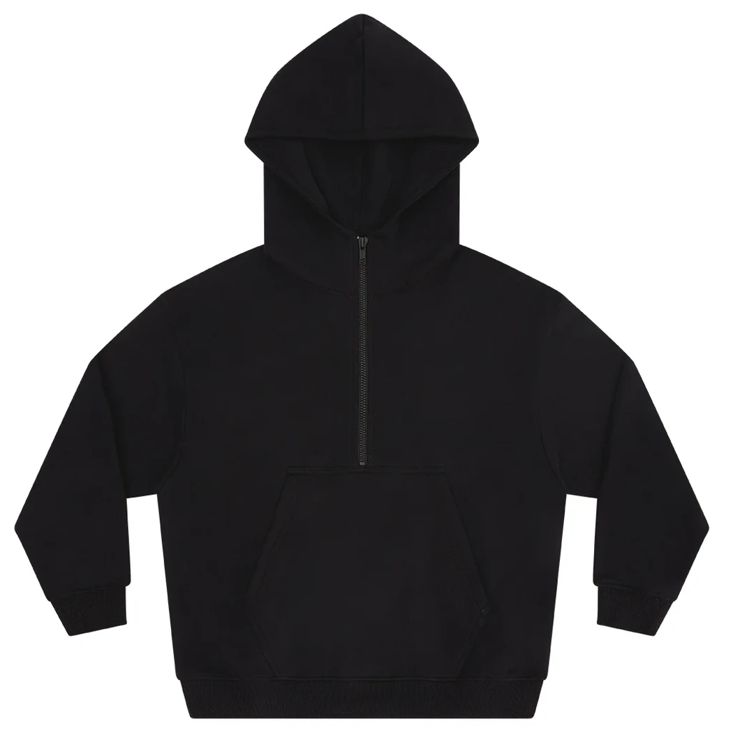 Earth Positive Childrens Half Zip Hoodie