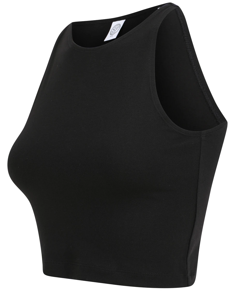 SkinniFit Womens Cropped Top