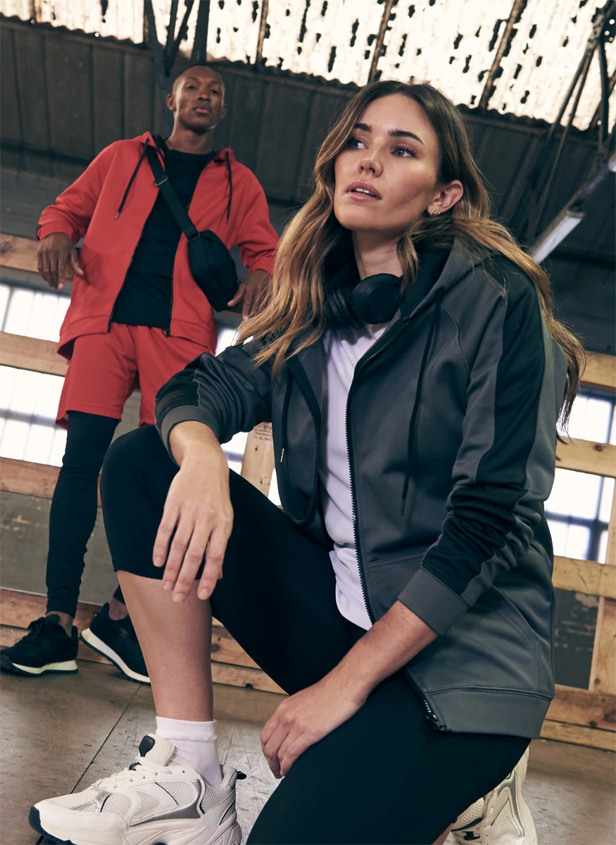 Just Hoods Sports Polyester Zoodie