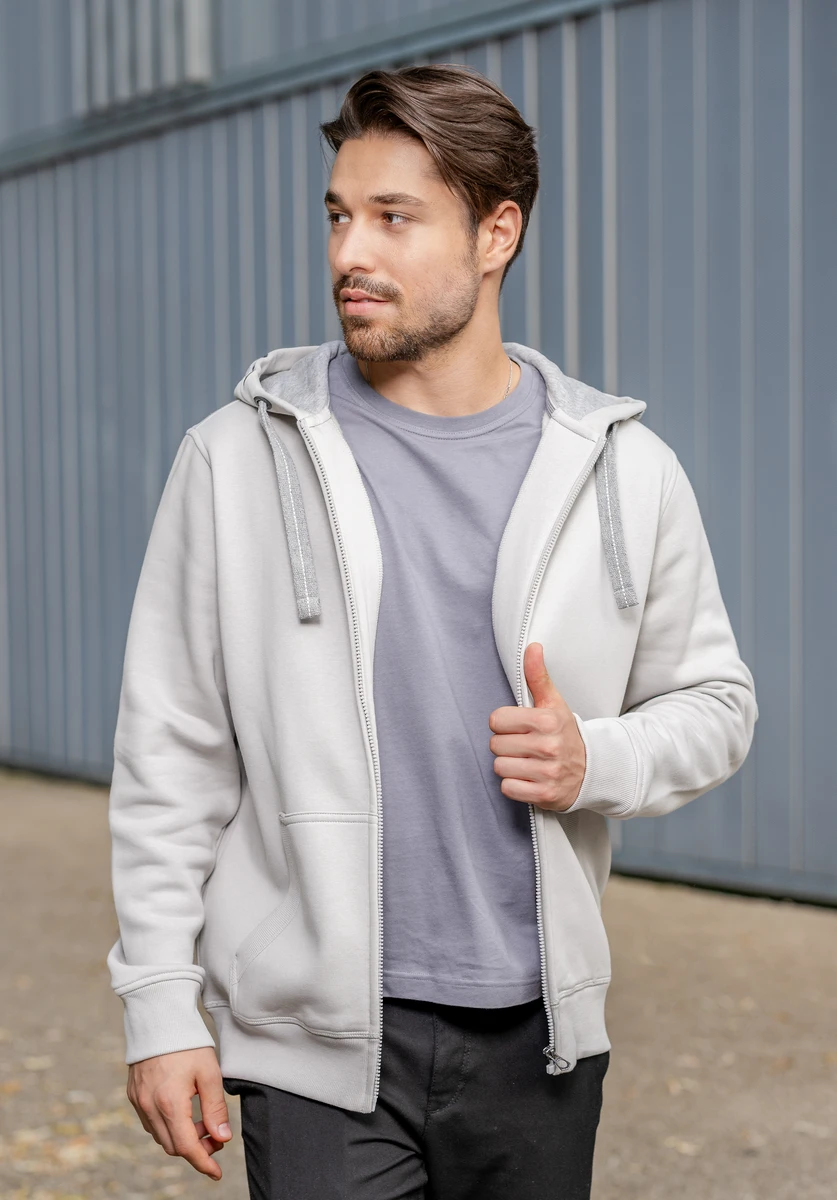 HRM Mens Hooded Jacket
