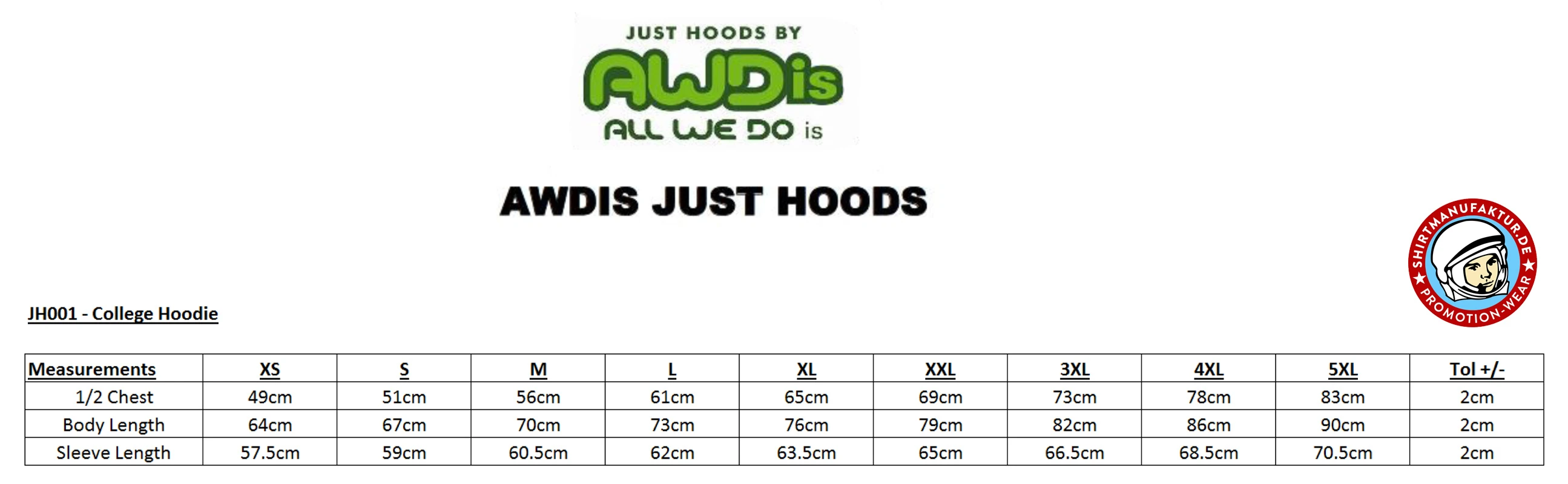 Just Hoods College Hoodie