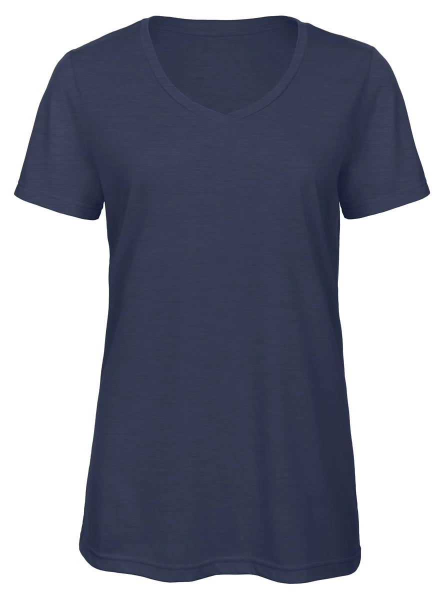 B&C Womens V-Neck Triblend T-Shirt