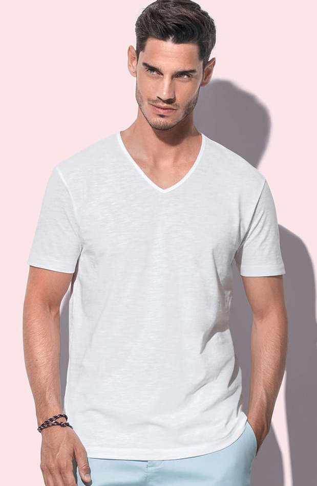 Stedman Shawn Slub V-Neck