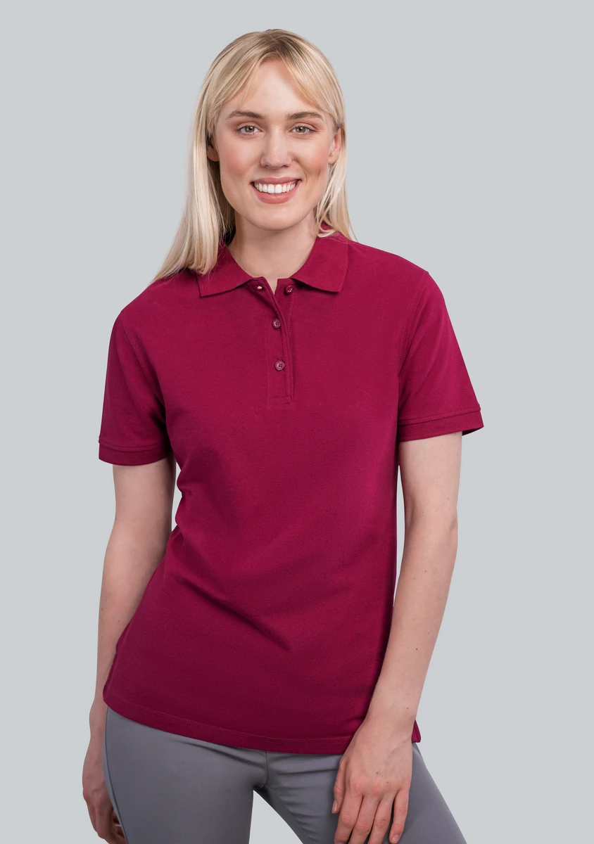 HRM Womens Heavy Performance Polo
