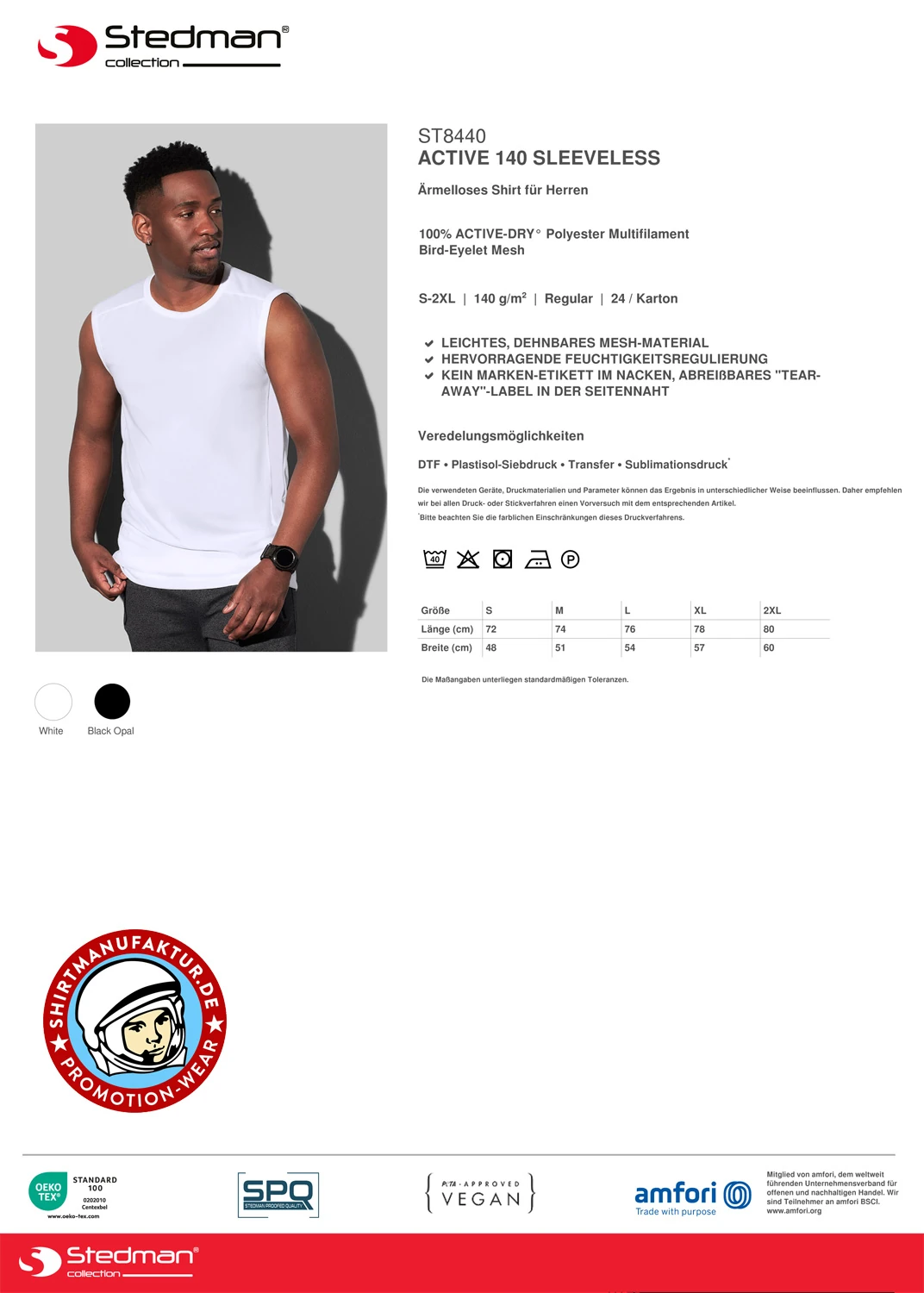 Stedman Mesh Sleeveless