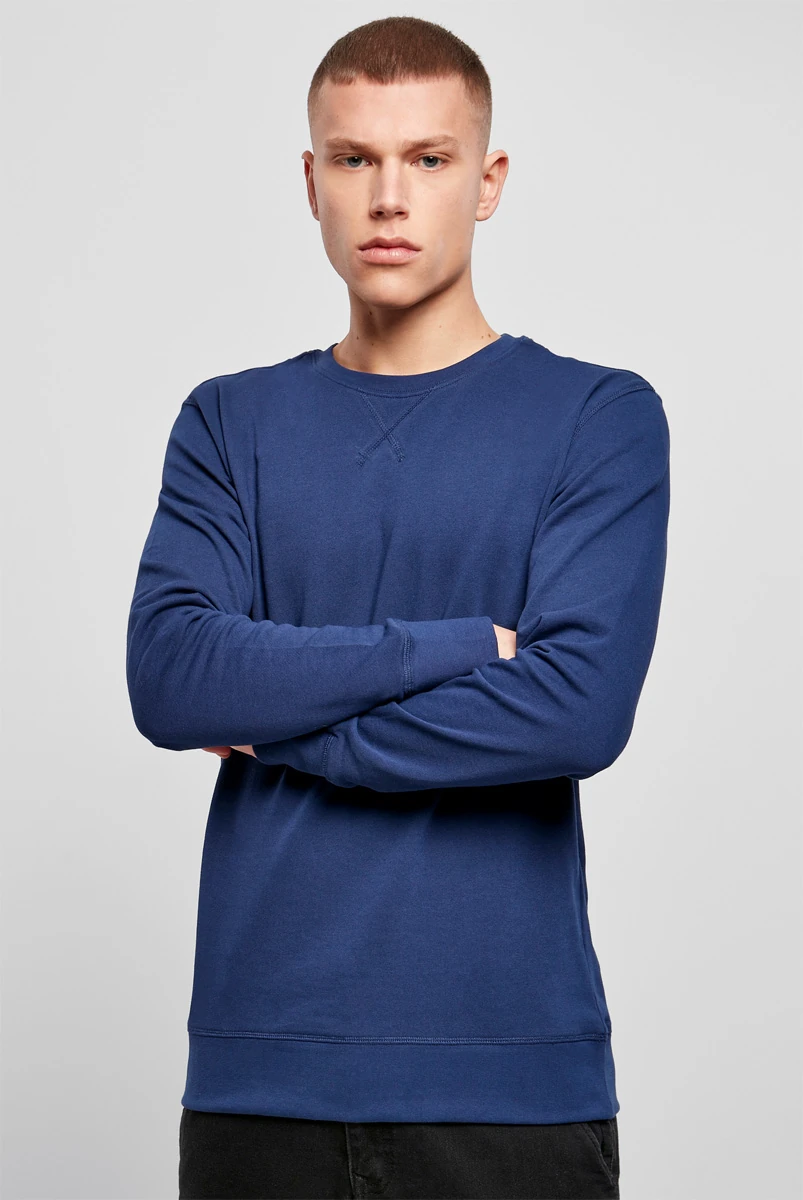 Build Your Brand, Light Sweater BY010, light navy