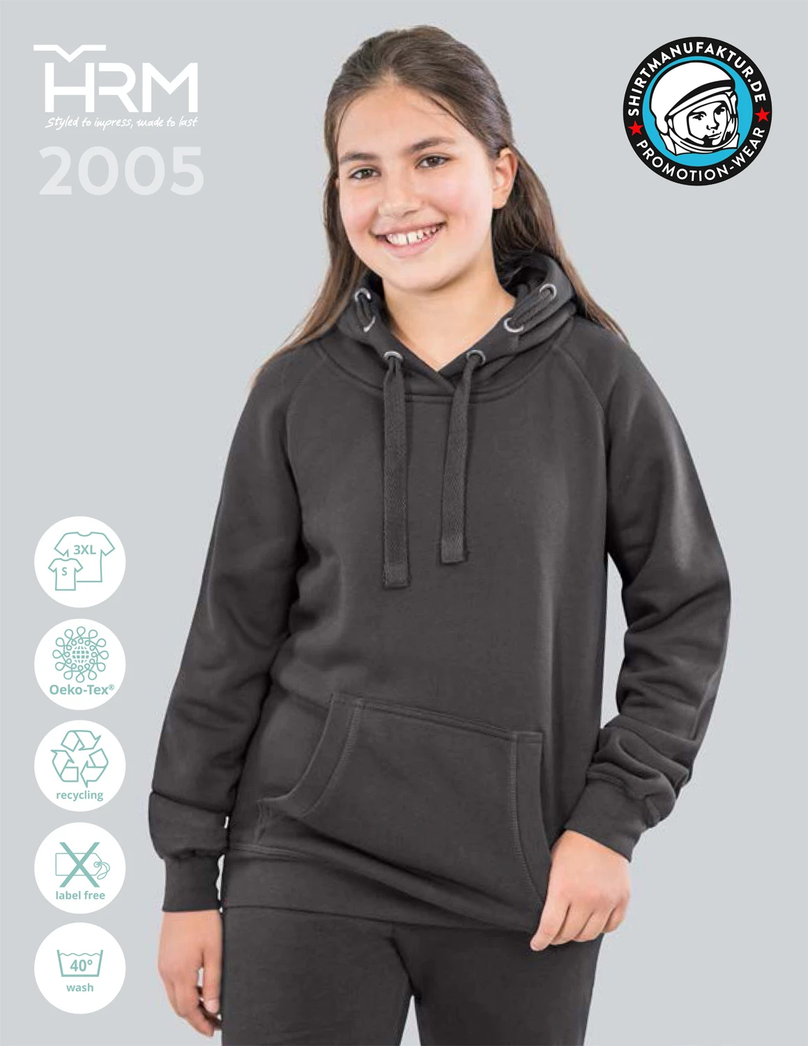 HRM Kids Premium Hoody